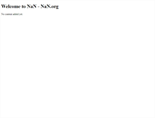 Tablet Screenshot of nan.org